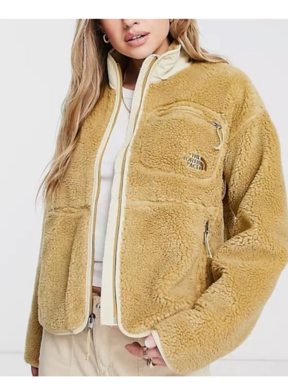 The North Face Women's Extreme Pile Full-Zip Jacket sz XL